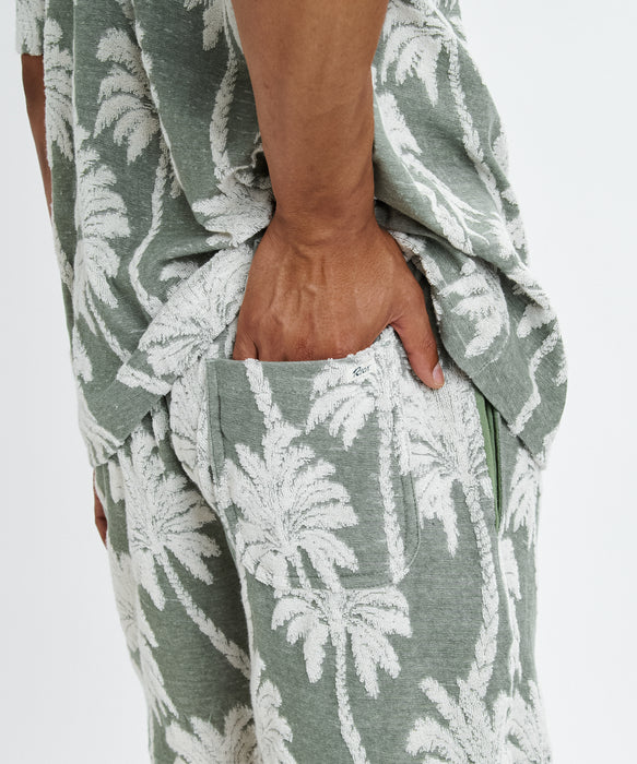 RVCA メンズ PALMS DOWN EXOTICA ELASTIC 17 ショートパンツ 【2026年
