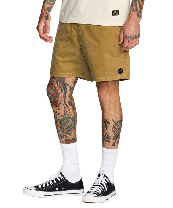 RVCA メンズ ESCAPE ELASTIC CORD SHORT II ショートパンツ 【2026年春夏モデル】