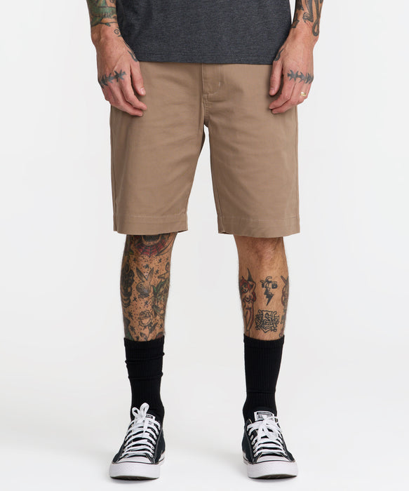 直営店限定】RVCA メンズ WEEKEND STRETCH SHORT 20 ショートパンツ