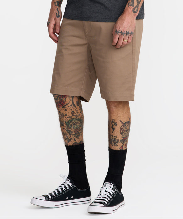 直営店限定】RVCA メンズ WEEKEND STRETCH SHORT 20 ショートパンツ