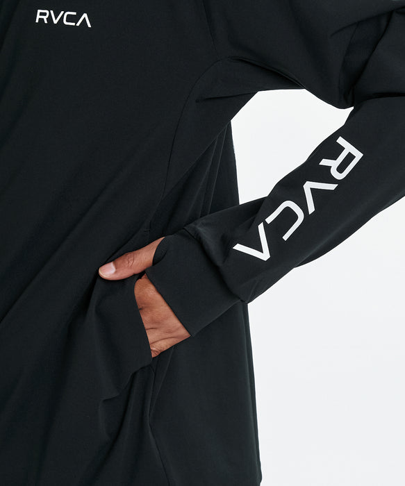 RVCA メンズ CLOSED BUSINESS SFHD 長袖サーフTシャツ 【2026年春夏モデル】
