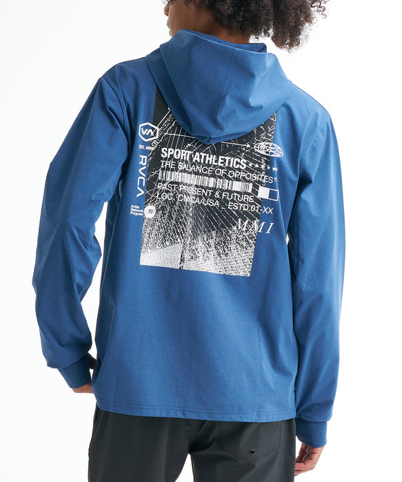 RVCA メンズ CLOSED BUSINESS SFHD 長袖サーフTシャツ 【2026年春夏モデル】