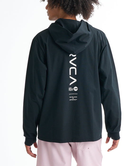 RVCA メンズ STRAIGHT WAY SFHD 長袖サーフTシャツ 【2026年春夏モデル】
