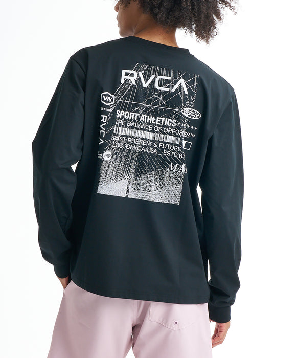 RVCA メンズ CLOSED BUSINESS SFLT 長袖サーフTシャツ 【2026年春夏