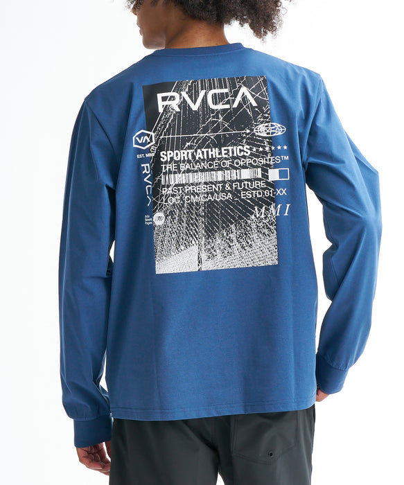 RVCA メンズ CLOSED BUSINESS SFLT 長袖サーフTシャツ 【2026年春夏