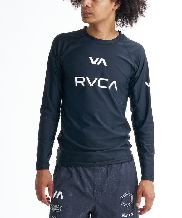 RVCA SPORT メンズ VA RVCA SPORT RASH LS 長袖ラッシュガード 【2026年春夏モデル】