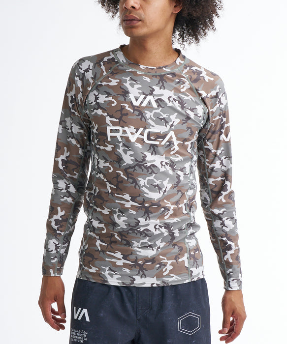 RVCA SPORT メンズ VA RVCA SPORT RASH LS 長袖ラッシュガード 【2026年春夏モデル】