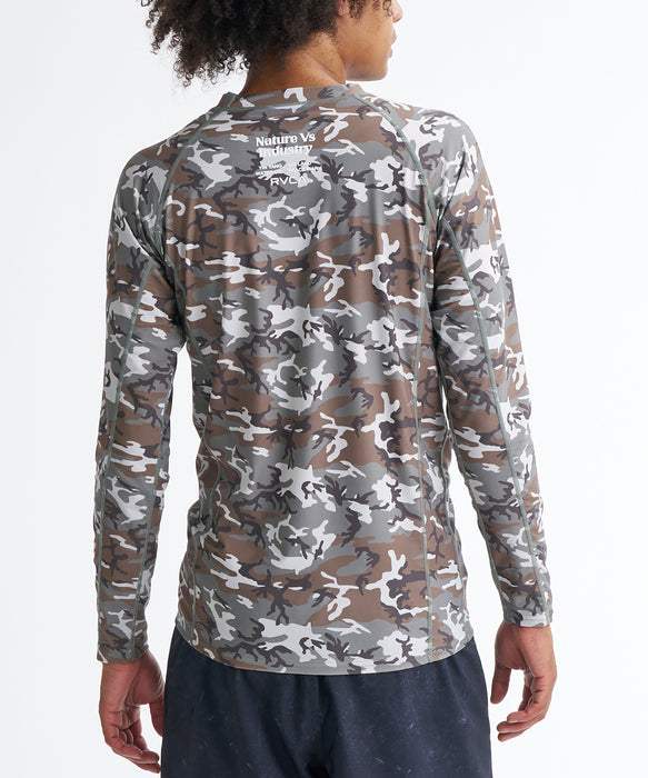RVCA SPORT メンズ VA RVCA SPORT RASH LS 長袖ラッシュガード 【2026年春夏モデル】