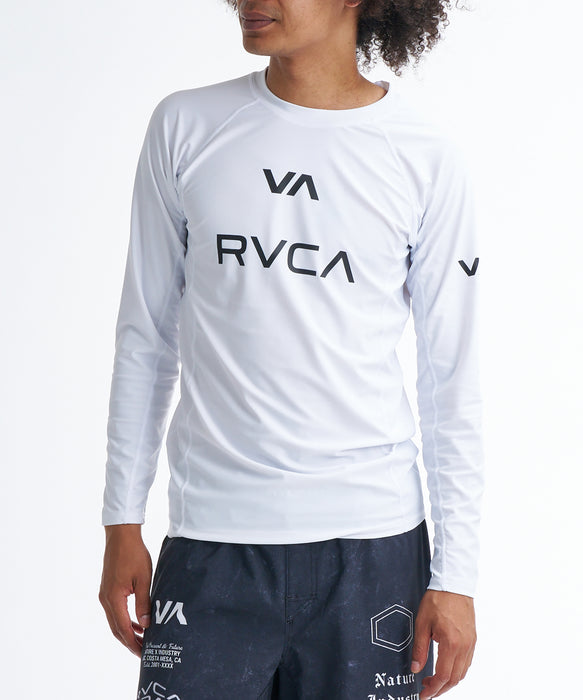 RVCA SPORT メンズ VA RVCA SPORT RASH LS 長袖ラッシュガード 【2026年春夏モデル】