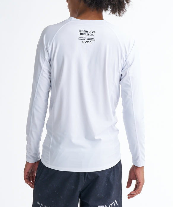 RVCA SPORT メンズ VA RVCA SPORT RASH LS 長袖ラッシュガード 【2026年春夏モデル】