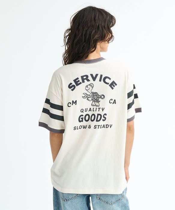 RVCA ウィメンズ ICON RINGER LOOSE FIT SS TEE Tシャツ 【2026年春夏モデル】