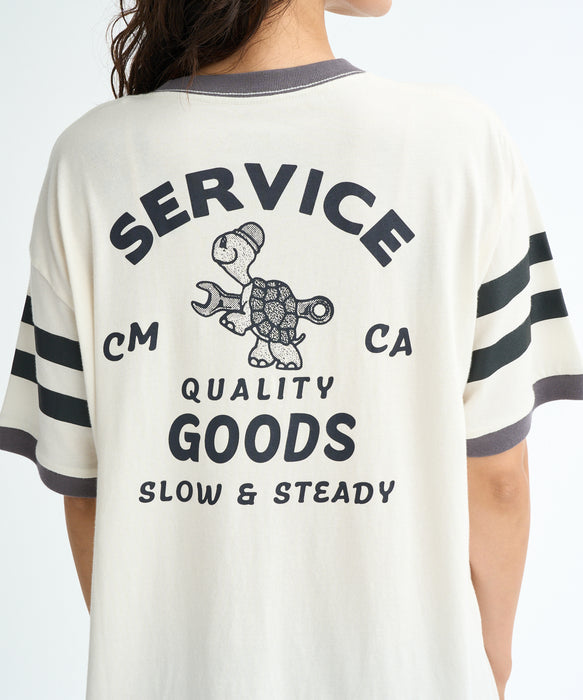 RVCA ウィメンズ ICON RINGER LOOSE FIT SS TEE Tシャツ 【2026年春夏モデル】