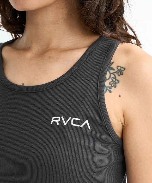 RVCA ウィメンズ RIBBED ICON TANK TOP タンクトップ 【2026年春夏モデル】