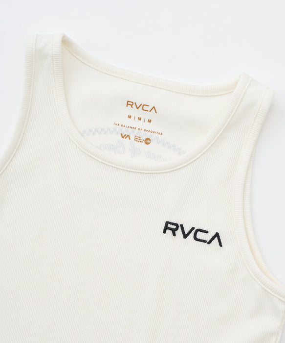 RVCA ウィメンズ RIBBED ICON TANK TOP タンクトップ 【2026年春夏モデル】
