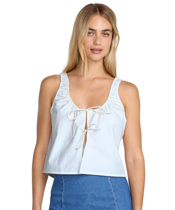 【SALE】【直営店限定】RVCA ウィメンズ RAYA TOP ノースリーブ 【2026年春夏モデル】