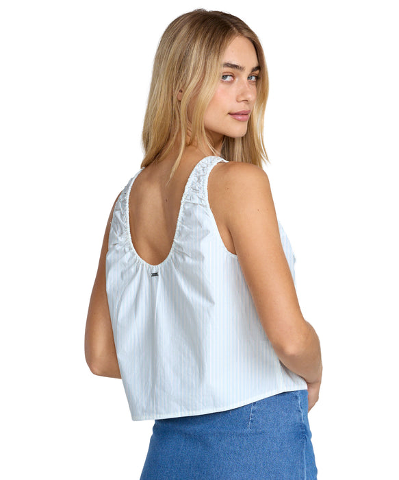 【SALE】【直営店限定】RVCA ウィメンズ RAYA TOP ノースリーブ 【2026年春夏モデル】