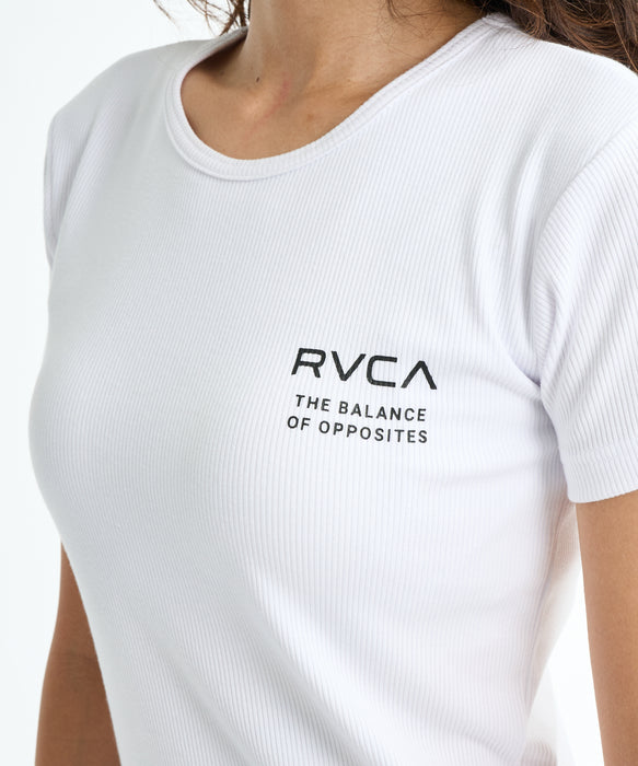 RVCA ウィメンズ RVCA UTILITY SS BABY TEE サーフTシャツ 【2026年春夏モデル】