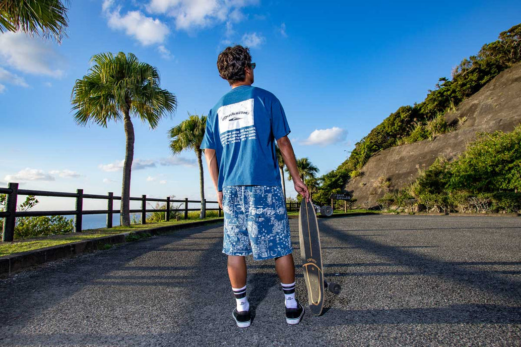 QUIKSILVER メンズ/ユニセックス MERCURY PAISLEY BOX ST 半袖Tシャツ ペイズリー柄<MERCURY COLLECTION>【2026年夏モデル】