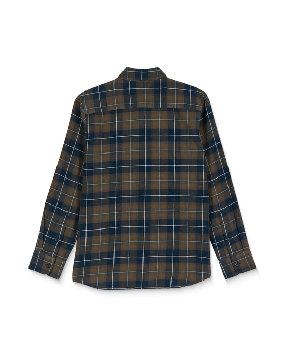 【OUTLET】VOLCOM キッズ CADEN PLAID LS ロングスリーブシャツ