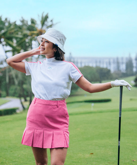 【Callaway×ROXY】LOGO MOCK NECK T コラボモックネックTシャツ 【2026年夏モデル】