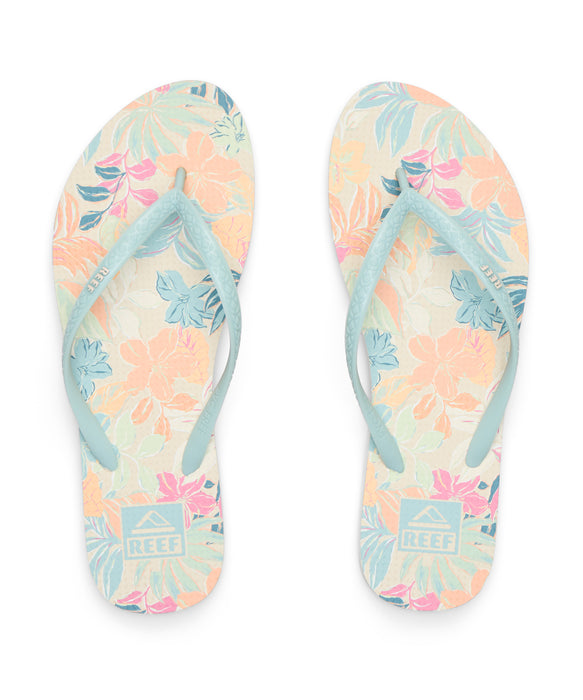 REEF ウィメンズ REEF SEASIDE PRINTS ビーチサンダル 【2026年春夏モデル】