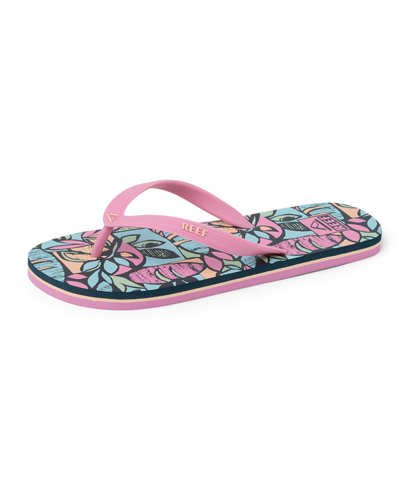 REEF キッズ KIDS SEASIDE PRINTS ビーチサンダル 【2026年春夏モデル】