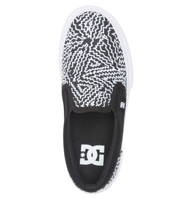 【OUTLET】DC Shoes Ks MANUAL SLIP-ON キッズ