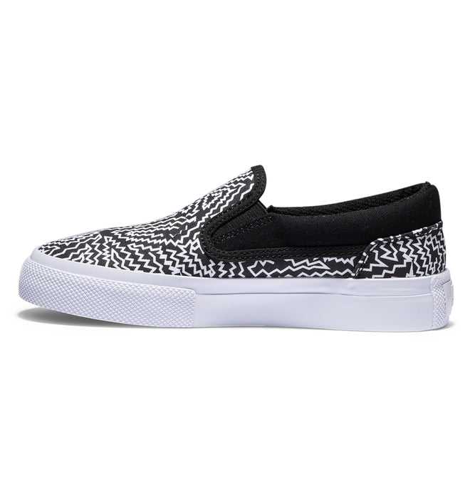 【OUTLET】DC Shoes Ks MANUAL SLIP-ON キッズ