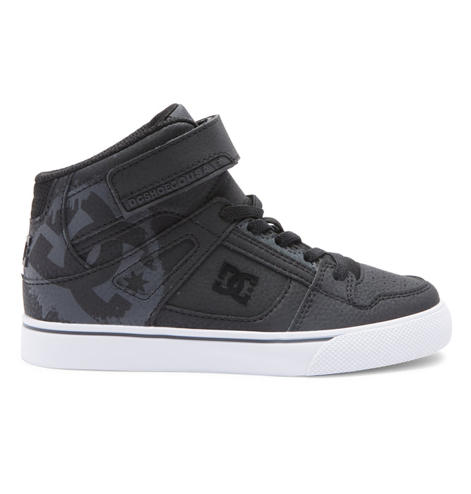 【BUY 2 20%OFF】【OUTLET】DC Shoes Ks PURE HIGH-TOP SE EV SN キッズ