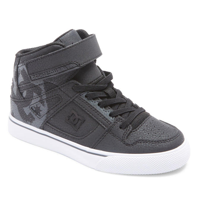 【BUY 2 20%OFF】【OUTLET】DC Shoes Ks PURE HIGH-TOP SE EV SN キッズ