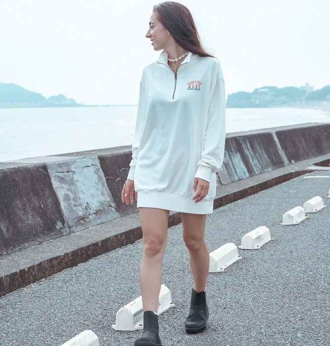 【OUTLET】Roxy ENDLESS SUNSHINE HALF ZIP DRESS ハーフジップ ワンピース