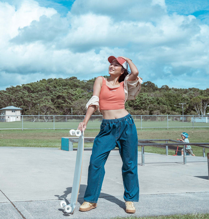 OUTLET】Roxy TAKE IT EASY PANTS ボーイフレンドフィットパンツ