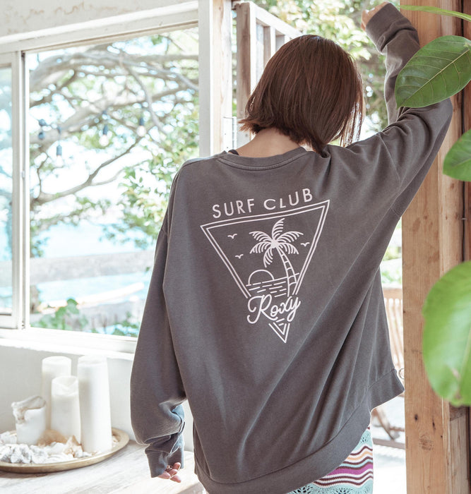 【BUY 2 20%OFF】【OUTLET】Roxy ROXY SURF CLUB ミニ裏毛 トップス