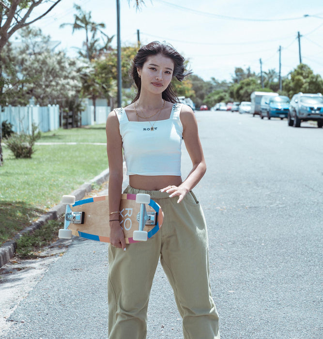 OUTLET】Roxy TAKE IT EASY PANTS ボーイフレンドフィットパンツ
