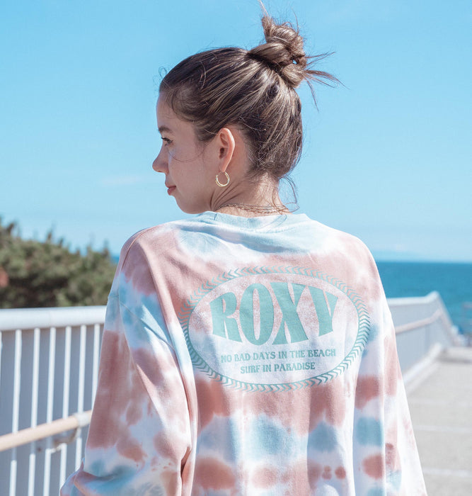 【BUY 2 20%OFF】【OUTLET】Roxy BACK LOGO ミニ裏毛 トップス