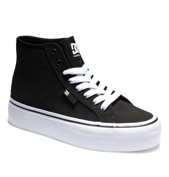 【BUY 2 20%OFF】【OUTLET】DC Shoes Ws MANUAL HI PLATFORM ウィメンズ