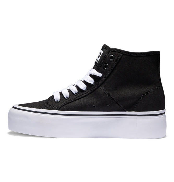 【BUY 2 20%OFF】【OUTLET】DC Shoes Ws MANUAL HI PLATFORM ウィメンズ