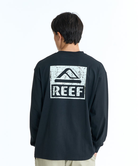 【SALE】REEF BOX LOGO LS T バックプリント ロンT 【2026年春夏モデル】