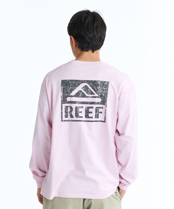 【SALE】REEF BOX LOGO LS T バックプリント ロンT 【2026年春夏モデル】