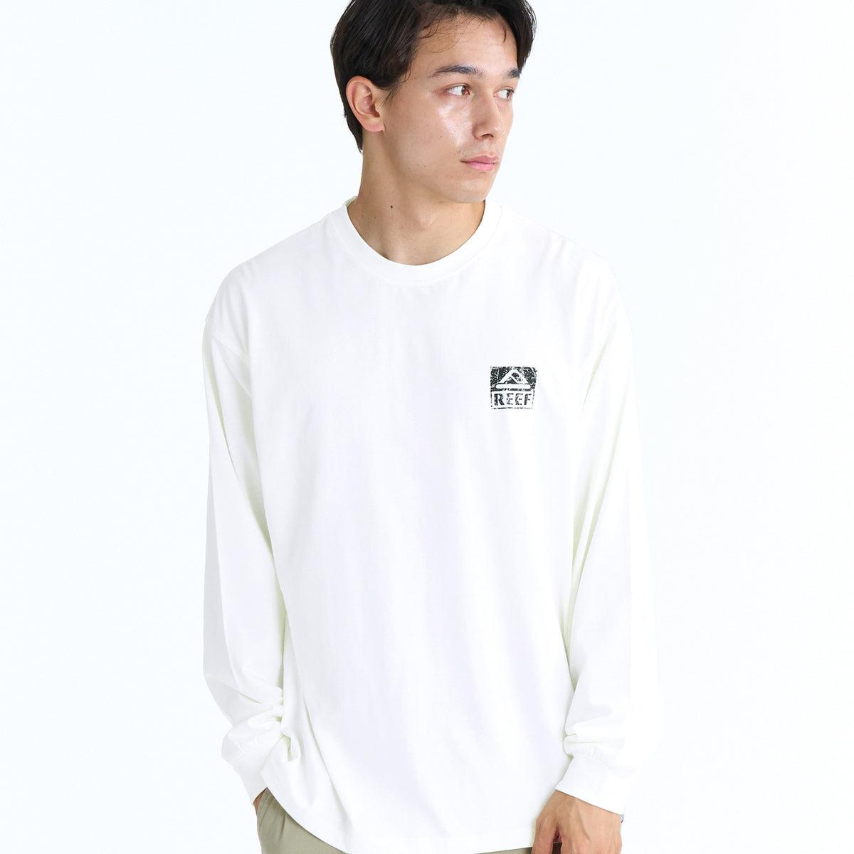 SALE】REEF BOX LOGO LS T バックプリント ロンT 【2026年春夏モデル】