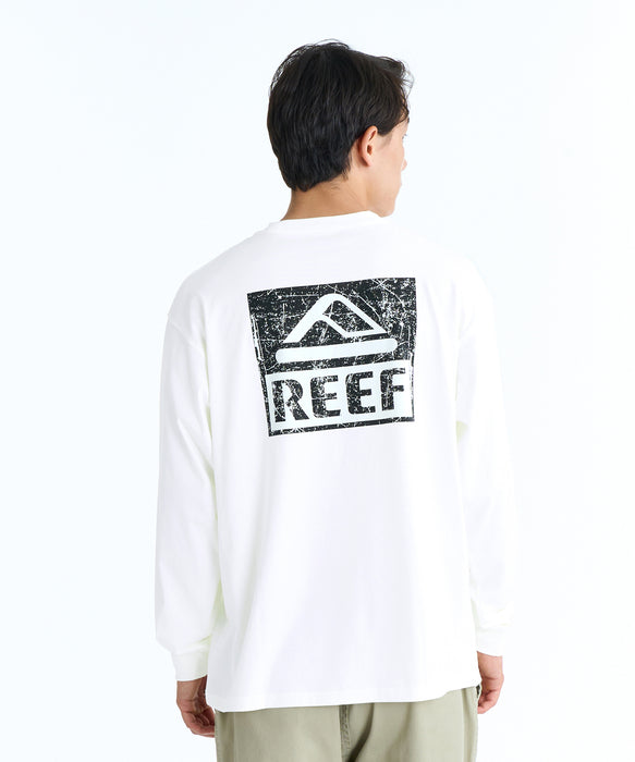 【SALE】REEF BOX LOGO LS T バックプリント ロンT 【2026年春夏モデル】