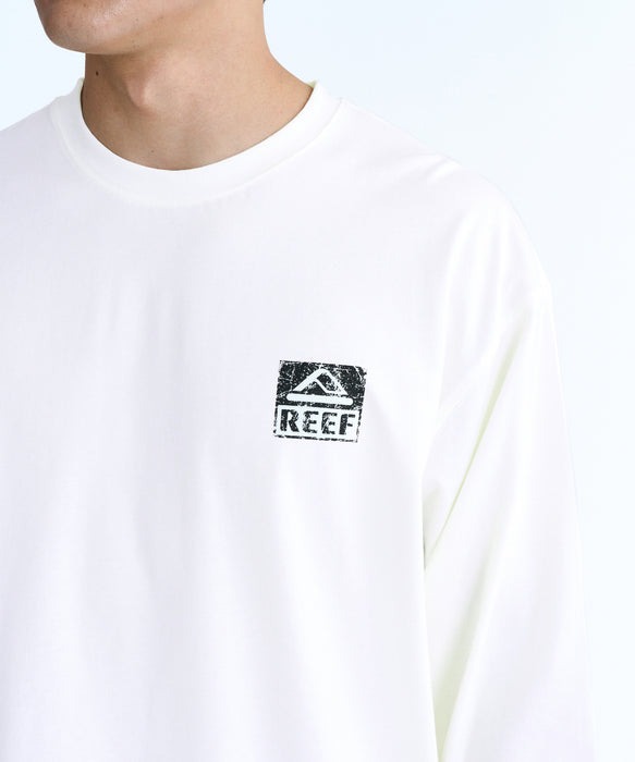 【SALE】REEF BOX LOGO LS T バックプリント ロンT 【2026年春夏モデル】