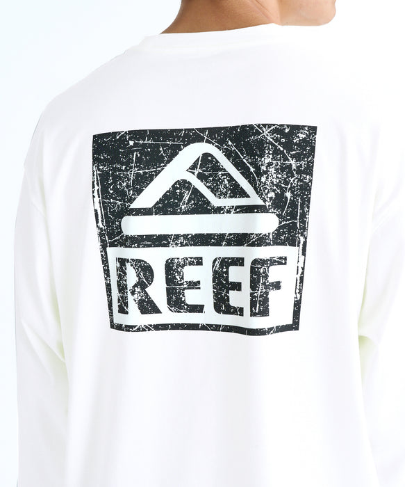 【SALE】REEF BOX LOGO LS T バックプリント ロンT 【2026年春夏モデル】
