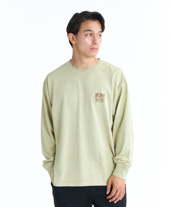 【SALE】REEF 80S BOX LOGO LS T バックプリント ロンT 【2026年春夏モデル】