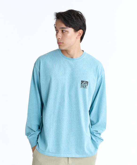 【SALE】REEF 80S BOX LOGO LS T バックプリント ロンT 【2026年春夏モデル】