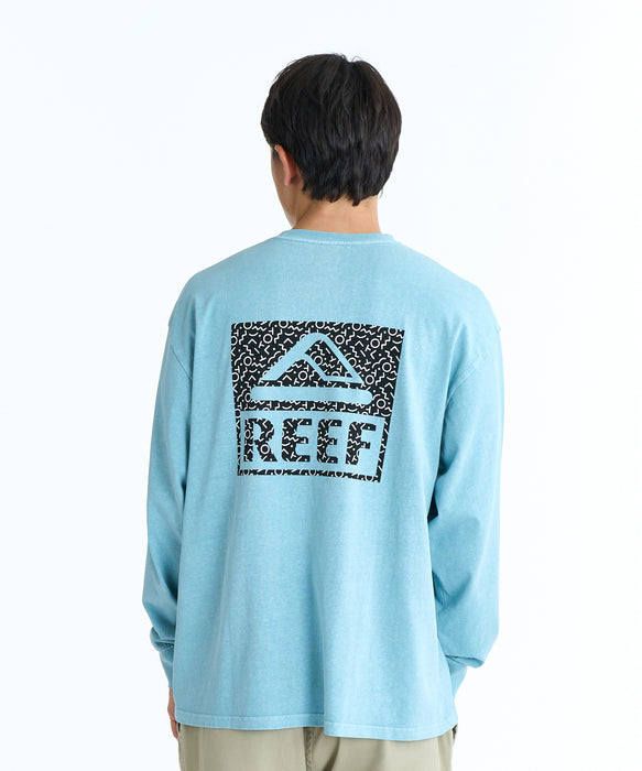 【SALE】REEF 80S BOX LOGO LS T バックプリント ロンT 【2026年春夏モデル】