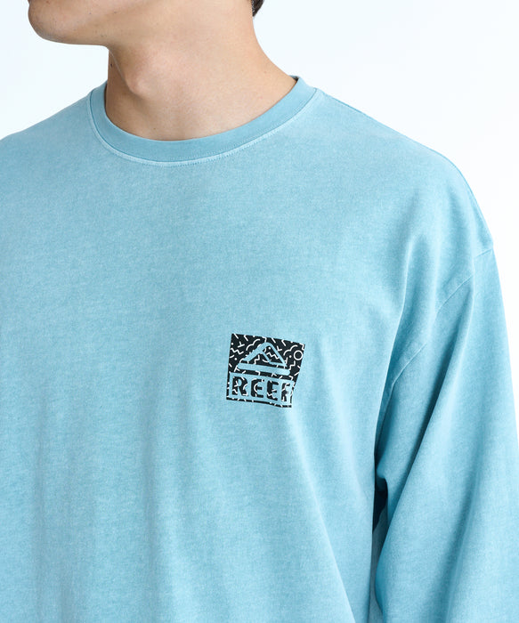 【SALE】REEF 80S BOX LOGO LS T バックプリント ロンT 【2026年春夏モデル】