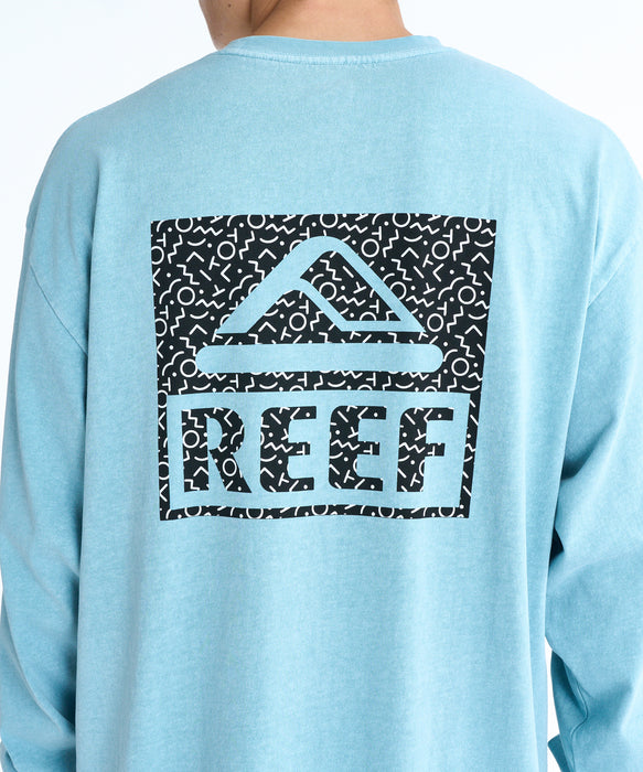 【SALE】REEF 80S BOX LOGO LS T バックプリント ロンT 【2026年春夏モデル】