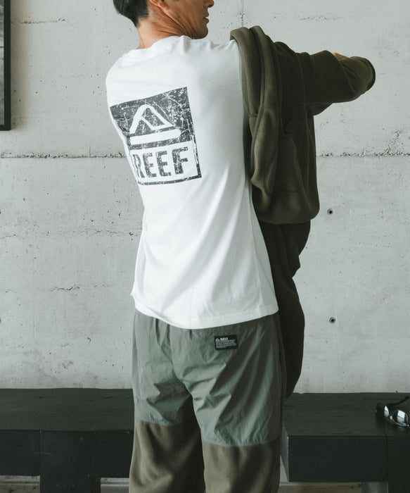 REEF メンズ THE CORE LS T 擦れロゴ長袖Tシャツ ロンT /速乾/UVカット 【2026年秋冬モデル】