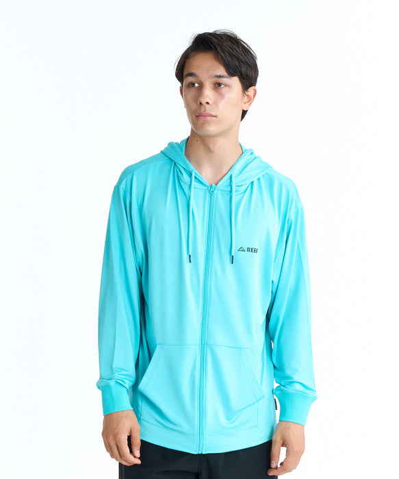 REEF LOGO ZIP RASH PARKA ジップラッシュガード 【2026年春夏モデル】